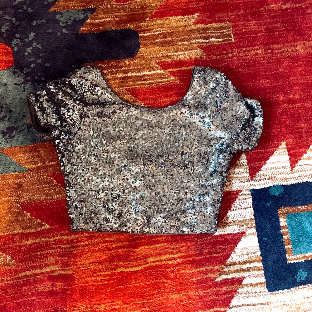 Sparkly Crop Top